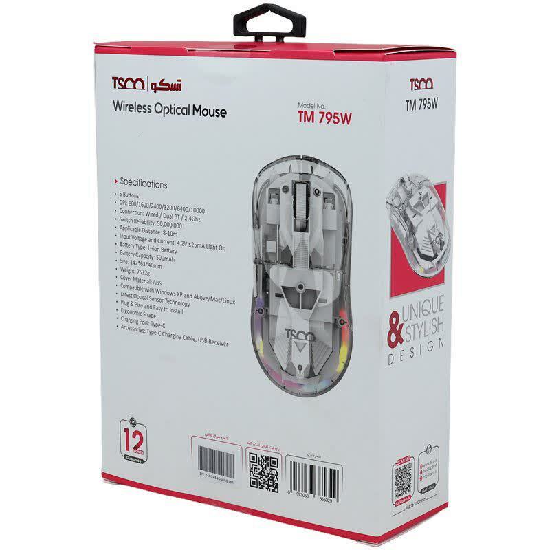 موس بی سیم تسکو TM 795W
