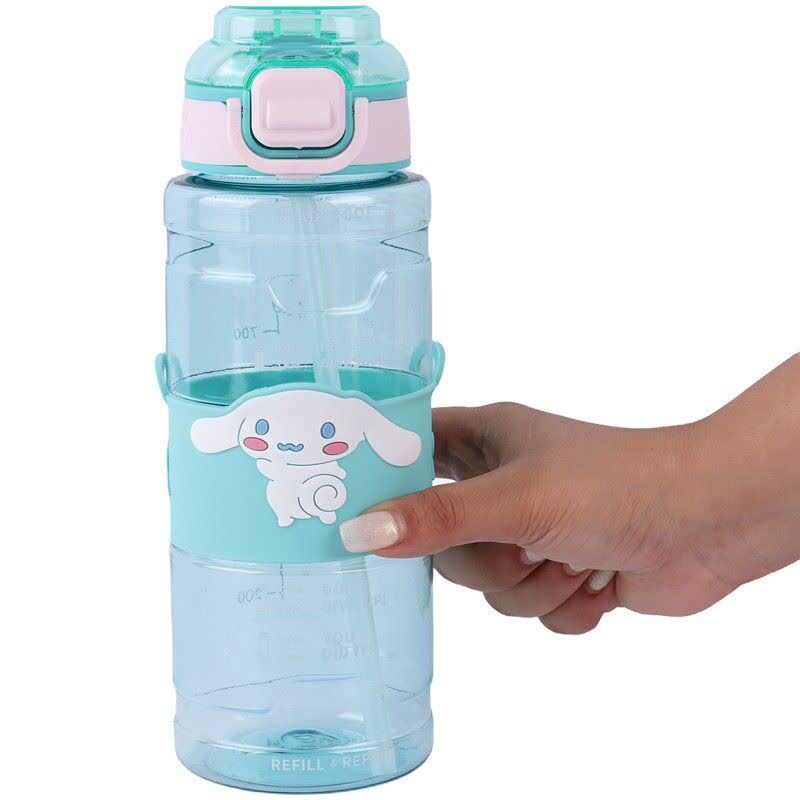 قمقمه 800 سی سی دور سیلیکون طرح فانتزی