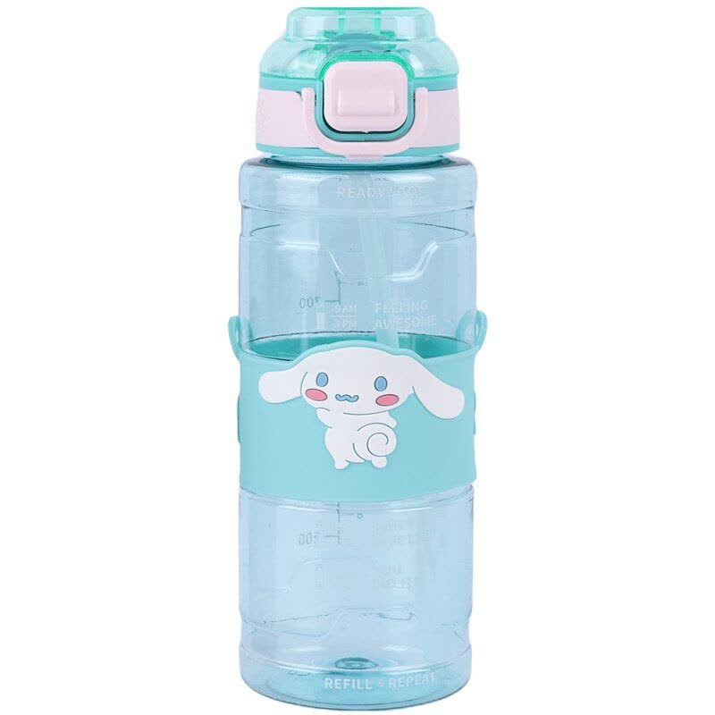 قمقمه 800 سی سی دور سیلیکون طرح فانتزی