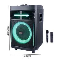 اسپیکر چمدانی بلوتوثی ایکس انرژی Thunder + میکروفون و ریموت کنترل