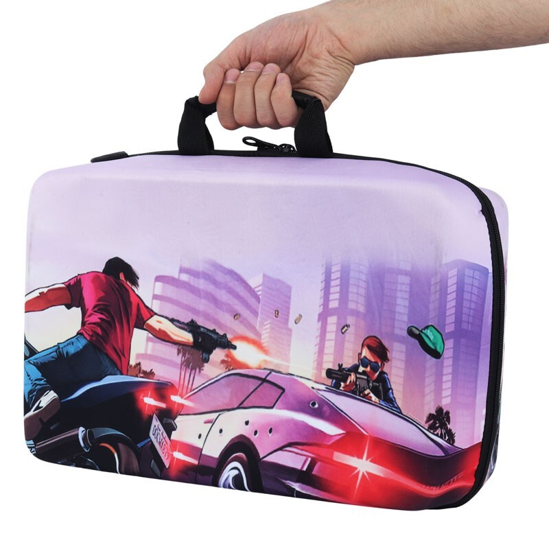 کیف کنسول بازی PS5 Slim طرح GTA V کد 15