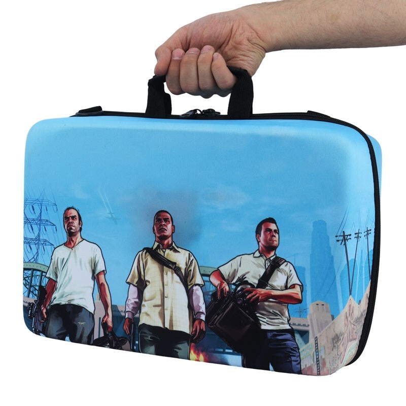 کیف کنسول بازی PS5 Slim طرح GTA V کد 16