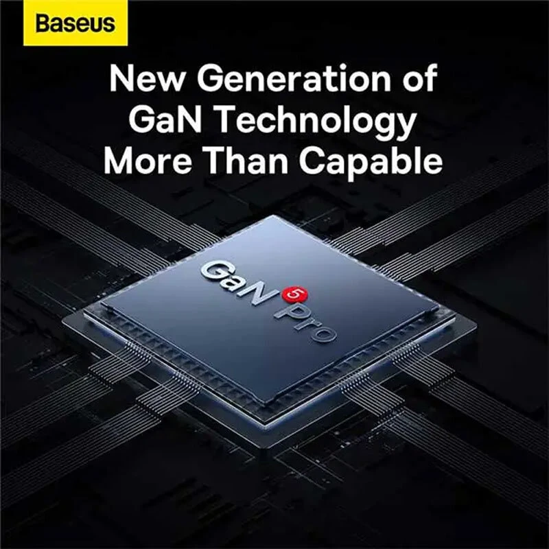 شارژر دیواری 65 وات باسئوس CCGP120201 GaN5 Pro QC4.0 PD3.0 5A