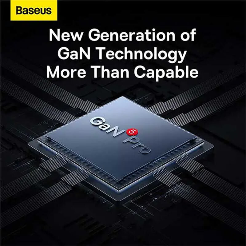 شارژر دیواری 65 وات باسئوس CCGP120201 GaN5 Pro QC4.0 PD3.0 5A