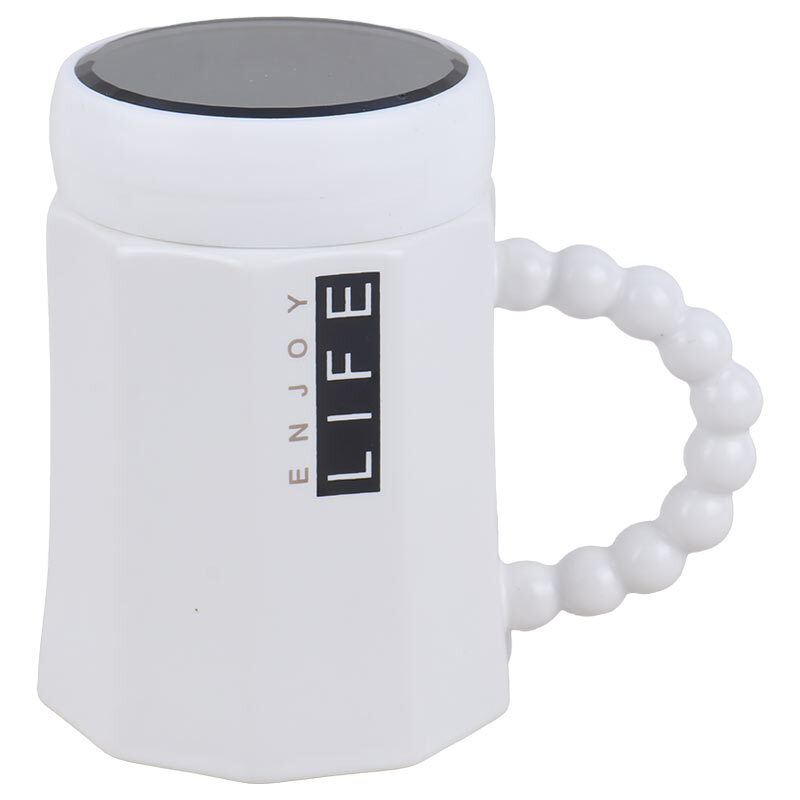 ماگ سرامیکی لایف درب دار کد BHD-629