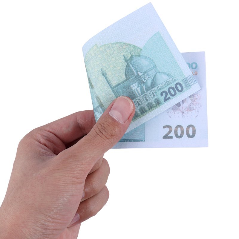 اسکناس تزئینی 200 هزار تومانی طرح جدید بسته 500 عددی