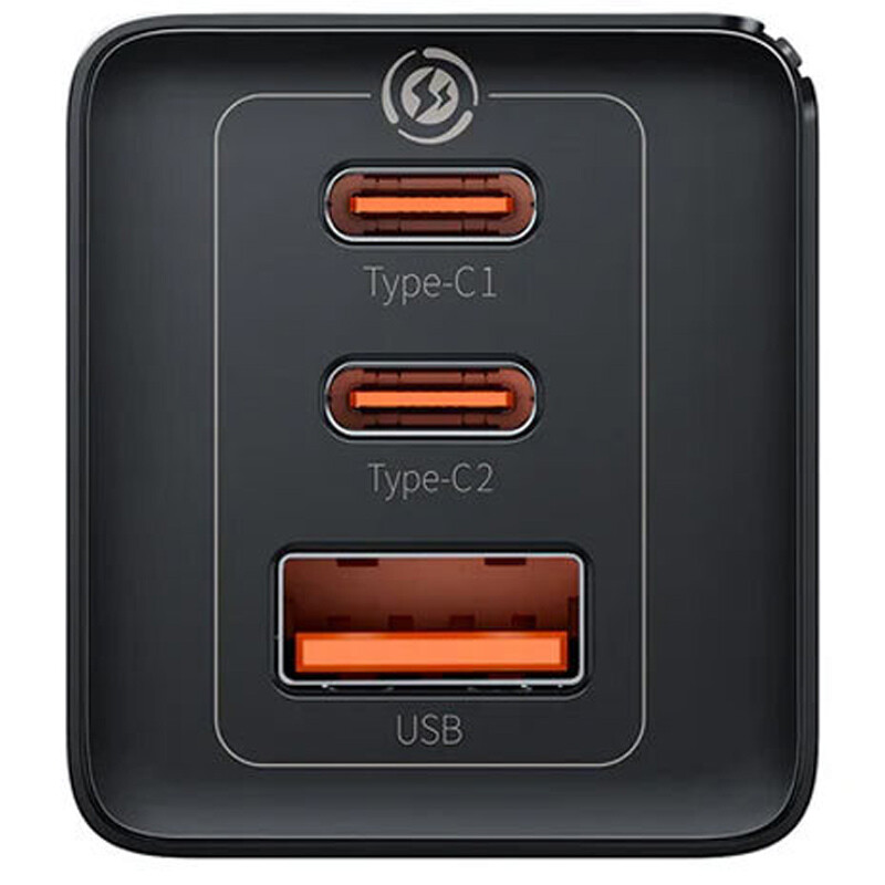 شارژر دیواری 65 وات باسئوس CCGP120201 GaN5 Pro QC4.0 PD3.0 5A