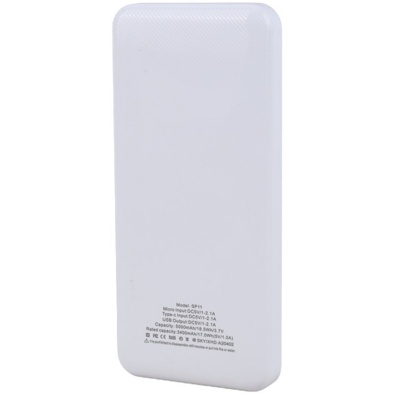 پاور بانک اسکای دلفین SP11 10.5W ظرفیت 5000 میلی آمپر ساعت