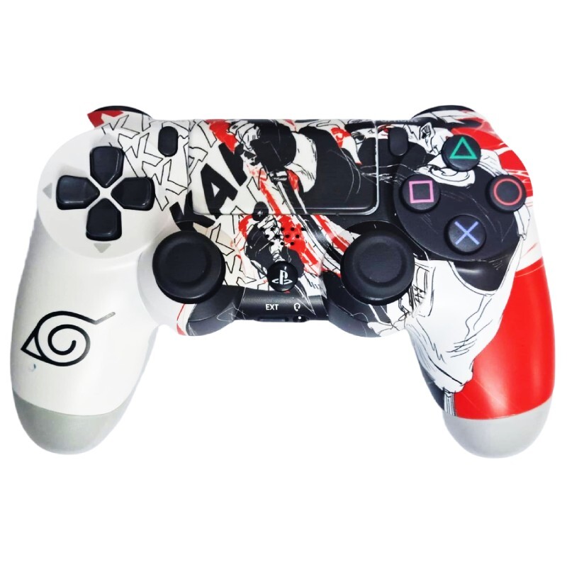 دسته بازی بی سیم SONY PlayStation 4 DualShock 4 High Copy طرح Hatake Kakashi Naruto