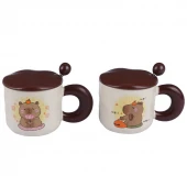 ماگ سرامیکی موش کور درب دار کد BHD-626