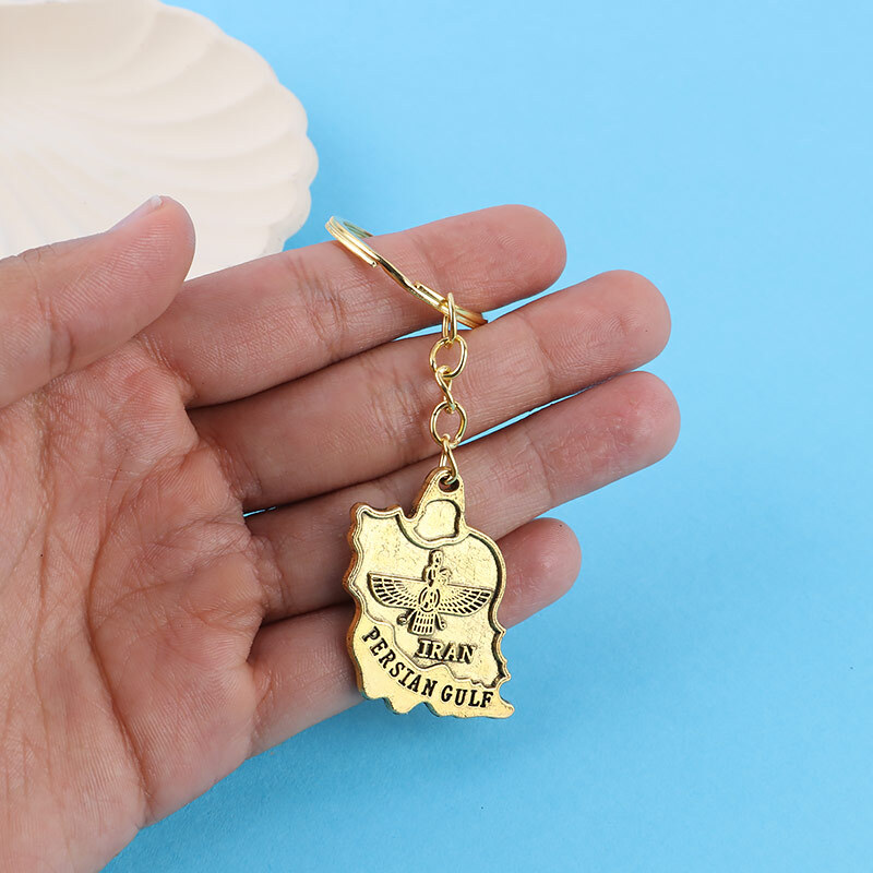 جاکلیدی طرح نقشه ایران طلایی