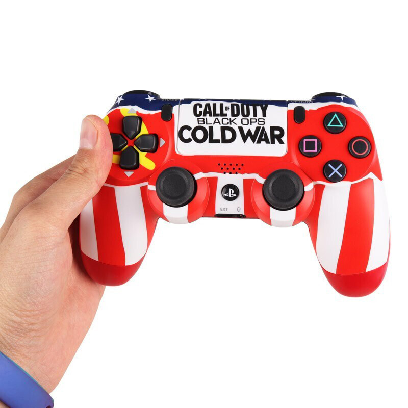 دسته بازی بی سیم SONY PlayStation 4 DualShock 4 High Copy طرح Call of Duty Black Ops Cold War کد 2