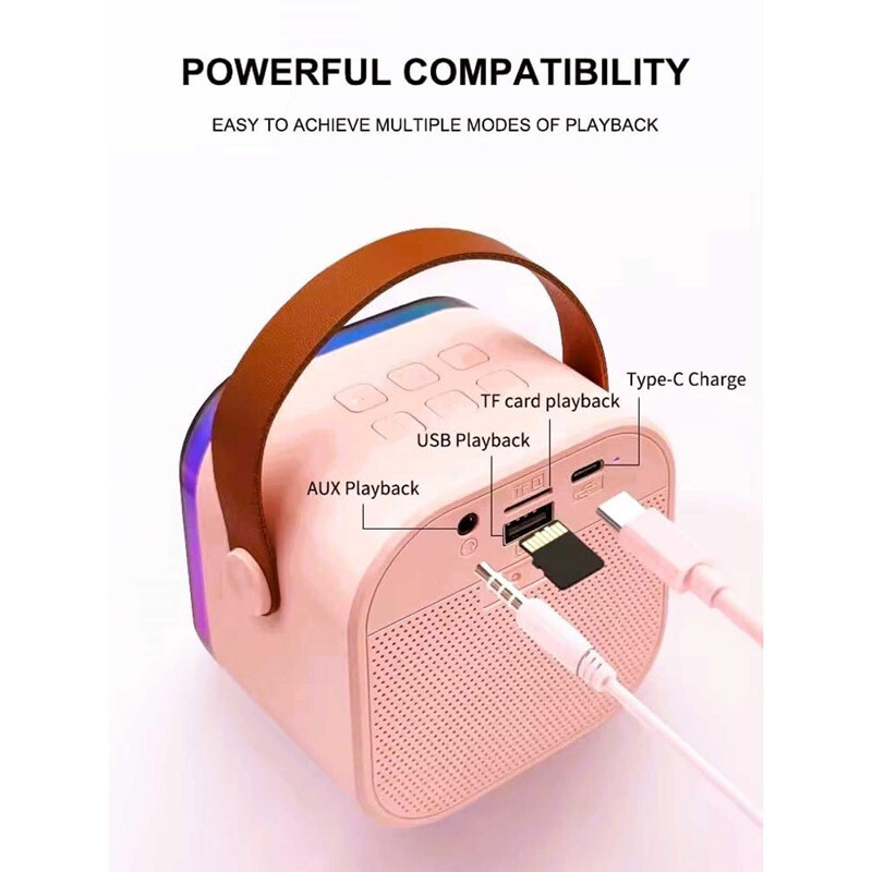 اسپیکر بلوتوثی آپولو A19 RGB + میکروفون