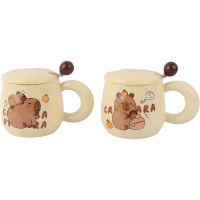 ماگ سرامیکی Capybara درب دار کد BHD-624