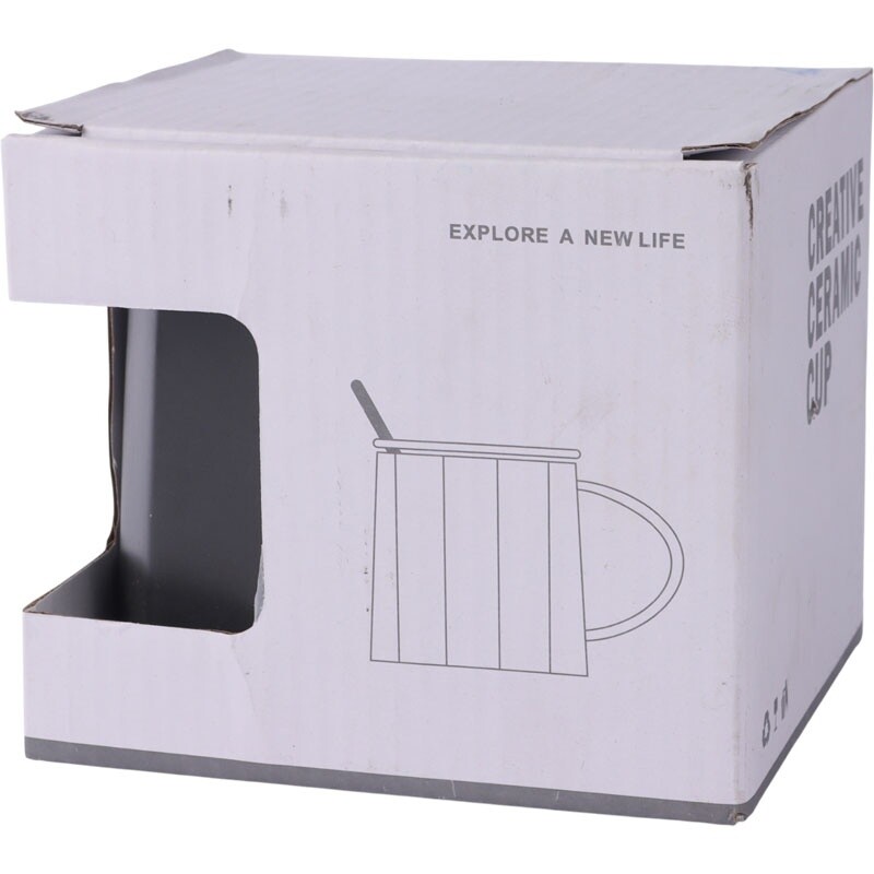 ماگ سرامیکی Simple درب دار کد BHD-650