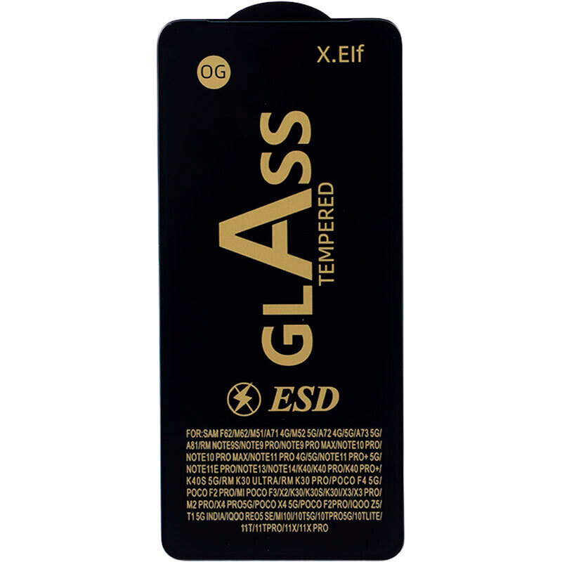 گلس آنتی استاتیک OG X.Elf سامسونگ Galaxy A71 4G / A71 5G / A72 / A73 5G