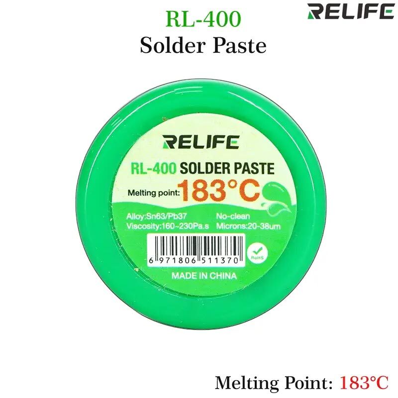 خمیر قلع کاسه ای Relife RL-400 20g