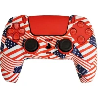 روکش دسته بازی PS5 طرح پرچم آمریکا کد 2