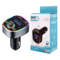 شارژر فندکی + FM Player بلوتوثی M31