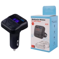 شارژر فندکی + FM Player بلوتوثی X25