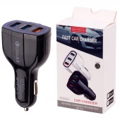 شارژر فندکی فست شارژ MLE-18 7A QC3.0 35W