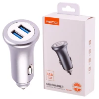 شارژر فندکی فست شارژ Recci RCC-N08 3.1A 15.5W