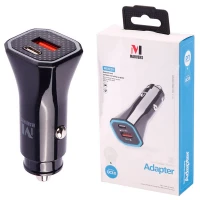 شارژر فندکی فست شارژ Marvers MS-CC211 3A QC3.0 PD 18W