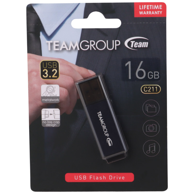 فلش 16 گیگ تیم گروپ Team Group C211 USB3.2