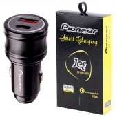 شارژر فندکی فست شارژ Pioneer Jet WKN-C208 3.1A QC3.0 15.5W