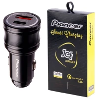 شارژر فندکی فست شارژ Pioneer Jet WKN-C208 3.1A QC3.0 PD 15.5W