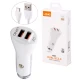 شارژر فندکی فست شارژ Ldnio C511Q 3A QC3.0 36W + کابل تایپ سی