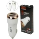 شارژر فندکی فست شارژ UBY U-C02 2.4A 12W + کابل میکرو یو اس بی