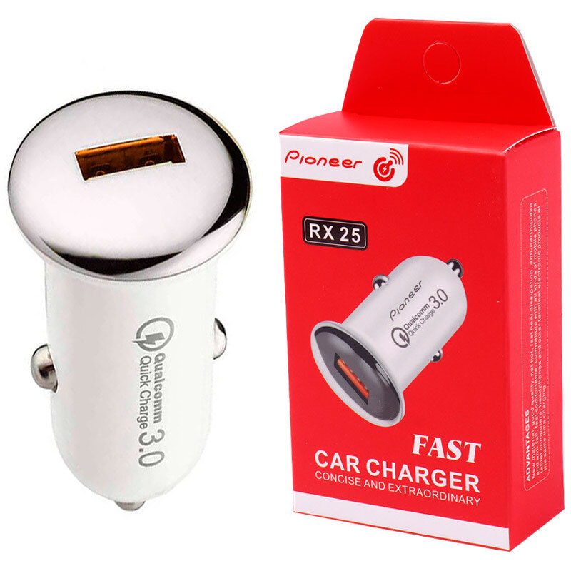 شارژر فندکی فست شارژ Pioneer RX-25 3A 18W