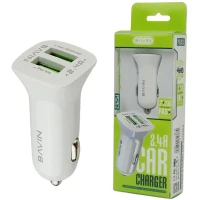 شارژر فندکی فست شارژ Bavin PC253 2.4A 12W