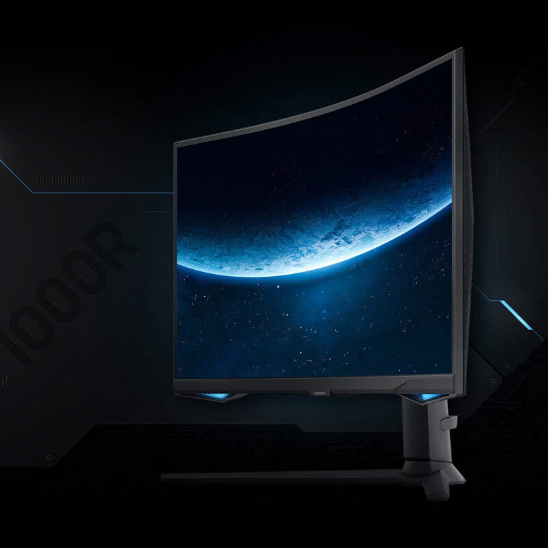 مانیتور گیمینگ خمیده سامسونگ Odyssey G6 LS32BG650 سایز 32 اینچ