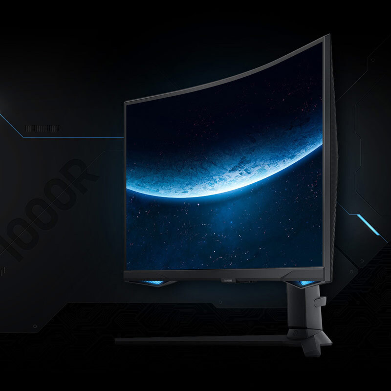 مانیتور گیمینگ خمیده سامسونگ Odyssey G6 LS32BG650 سایز 32 اینچ