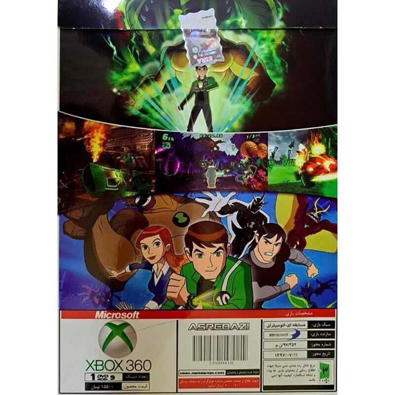 بازی Ben 10 Galactic Racing عصر بازی مناسب برای XBOX 360