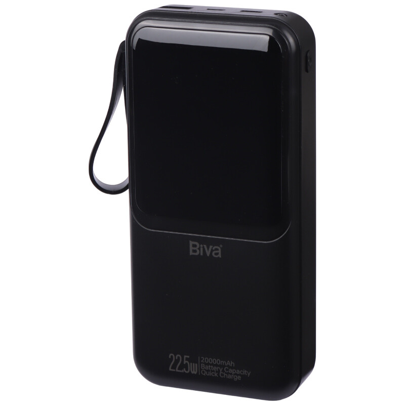 پاور بانک فست شارژ بیوا BP-036 PD 22.5W ظرفیت 20000 میلی آمپر ساعت