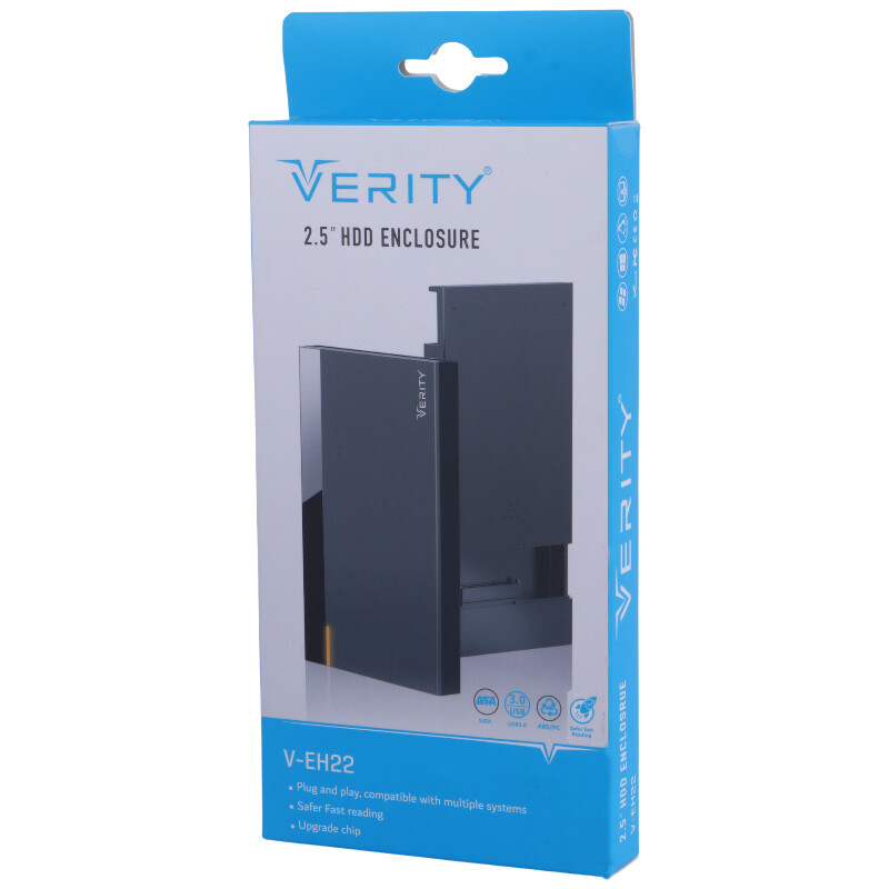 باکس هارد 2.5 اینچی HDD/SSD وریتی V-EH22