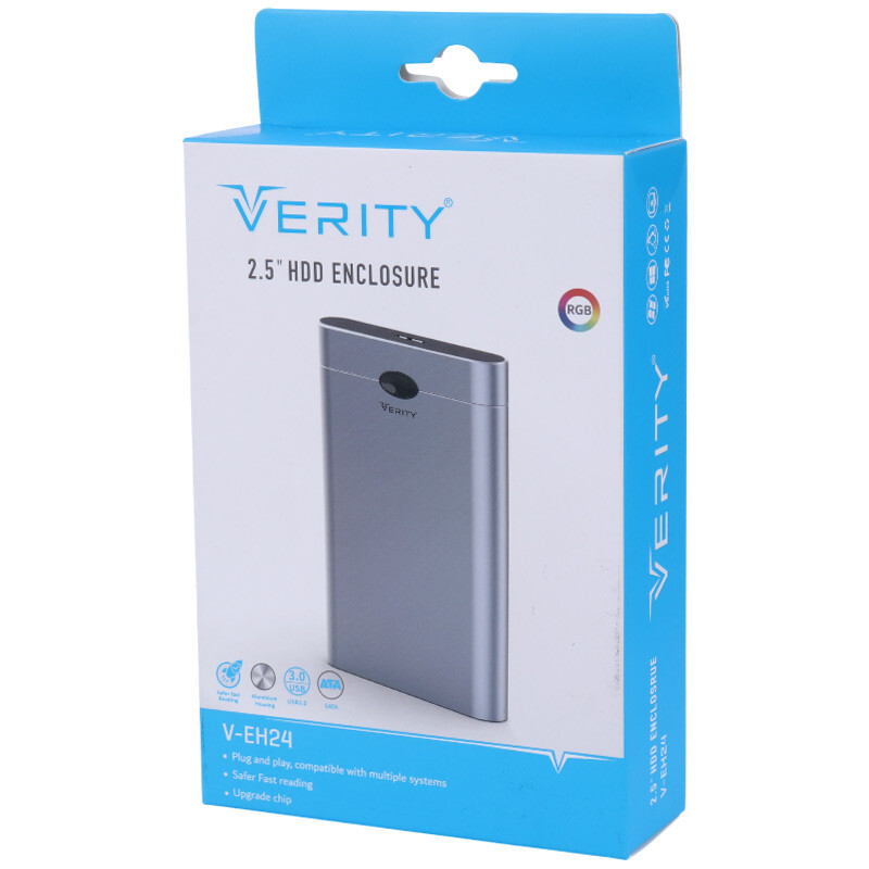 باکس هارد 2.5 اینچی HDD/SSD وریتی V-EH24