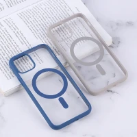 قاب PC شفاف دور رنگی مگ سیف iPhone 11 Pro