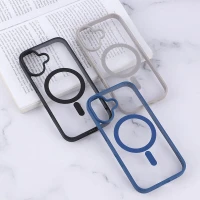 قاب PC مگ سیف آیفون iPhone 17 دور رنگی