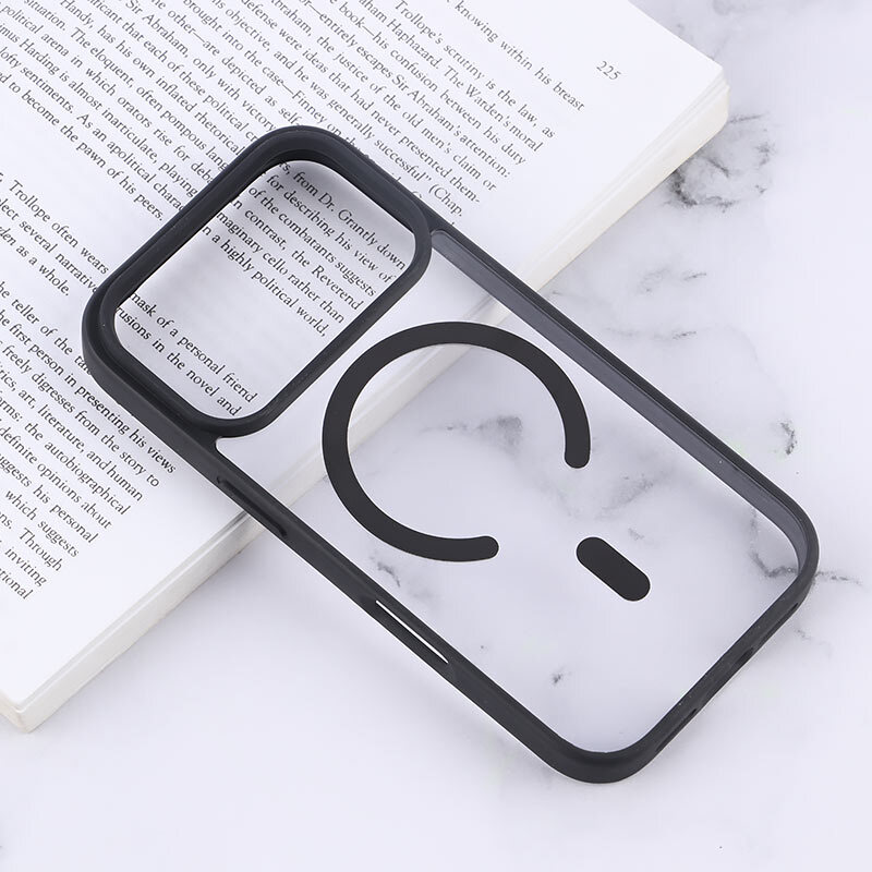 قاب PC مگ سیف آیفون iPhone 17 Pro دور رنگی