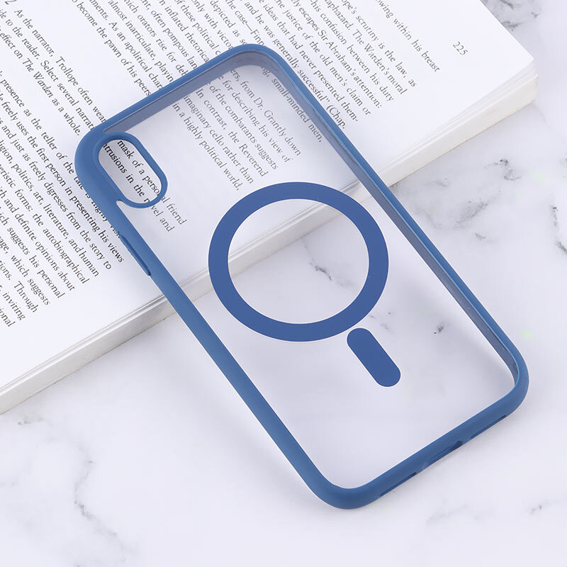 قاب PC مگ سیف آیفون XR دور رنگی