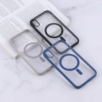 قاب PC مگ سیف آیفون XR دور رنگی