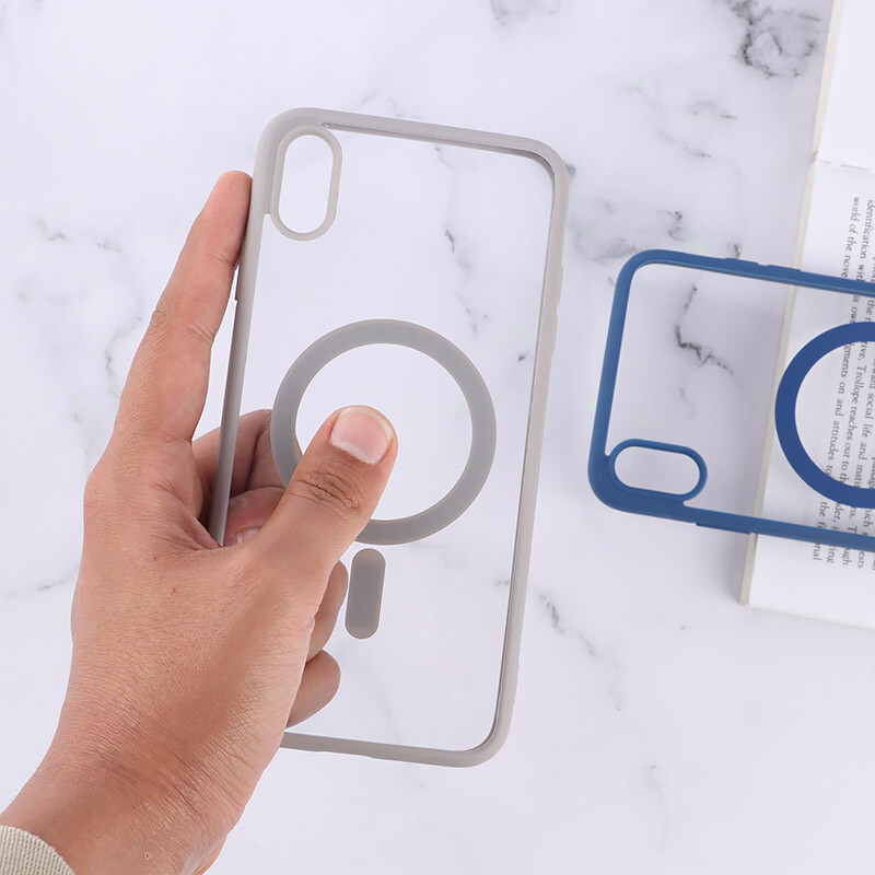 قاب PC مگ سیف آیفون XS Max دور رنگی
