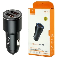 شارژر فندکی فست شارژ Skydolphin SZ15 3.1A QC3.0 PD 18W