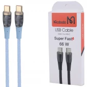 کابل دو سر تایپ سی فست شارژ 66 وات مک دودو High Copy طول 1 متر