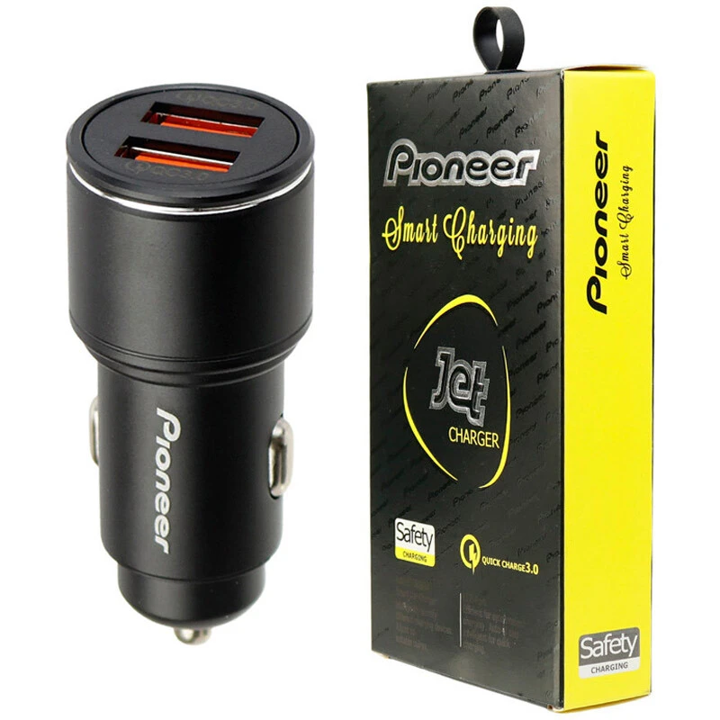 شارژر فندکی فست شارژ Pioneer Jet C811 3A QC3 18W