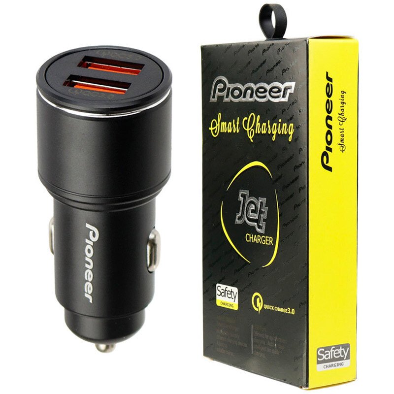 شارژر فندکی فست شارژ Pioneer Jet C811 3A QC3 PD 18W